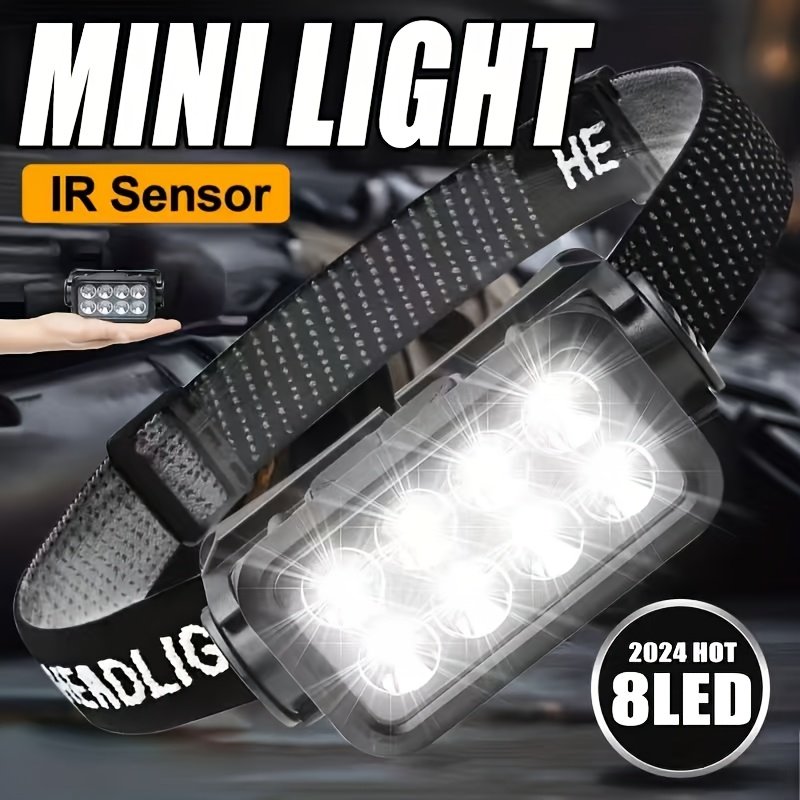 Rechargeable LED Headlamp from Temu