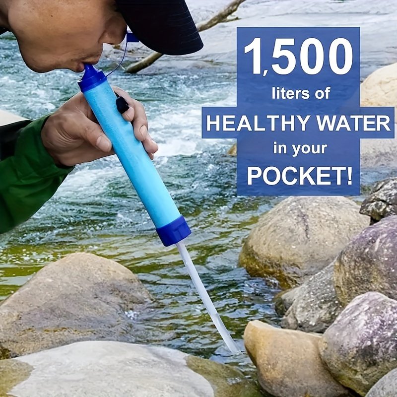 Ultralight 4-Stage Personal Water Filter from Temu