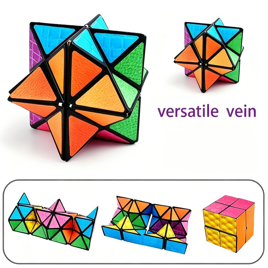 Infinity Magic Cube Fidget Puzzle from Temu
